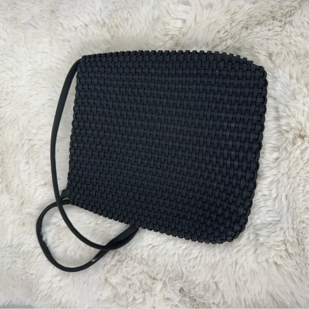 Nine West Woven Black Shoulder Bag‎